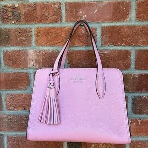 Kate Spade Blush Pink Tote with Tassel
